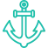 picto ancre verte
